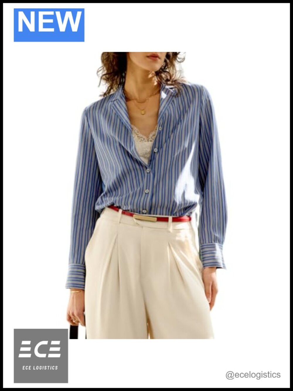 Lyocell Cotton Button Down Shirt Womens V-Neck Long Sleeve Blouse